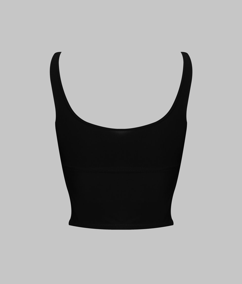 Wire-free bustier