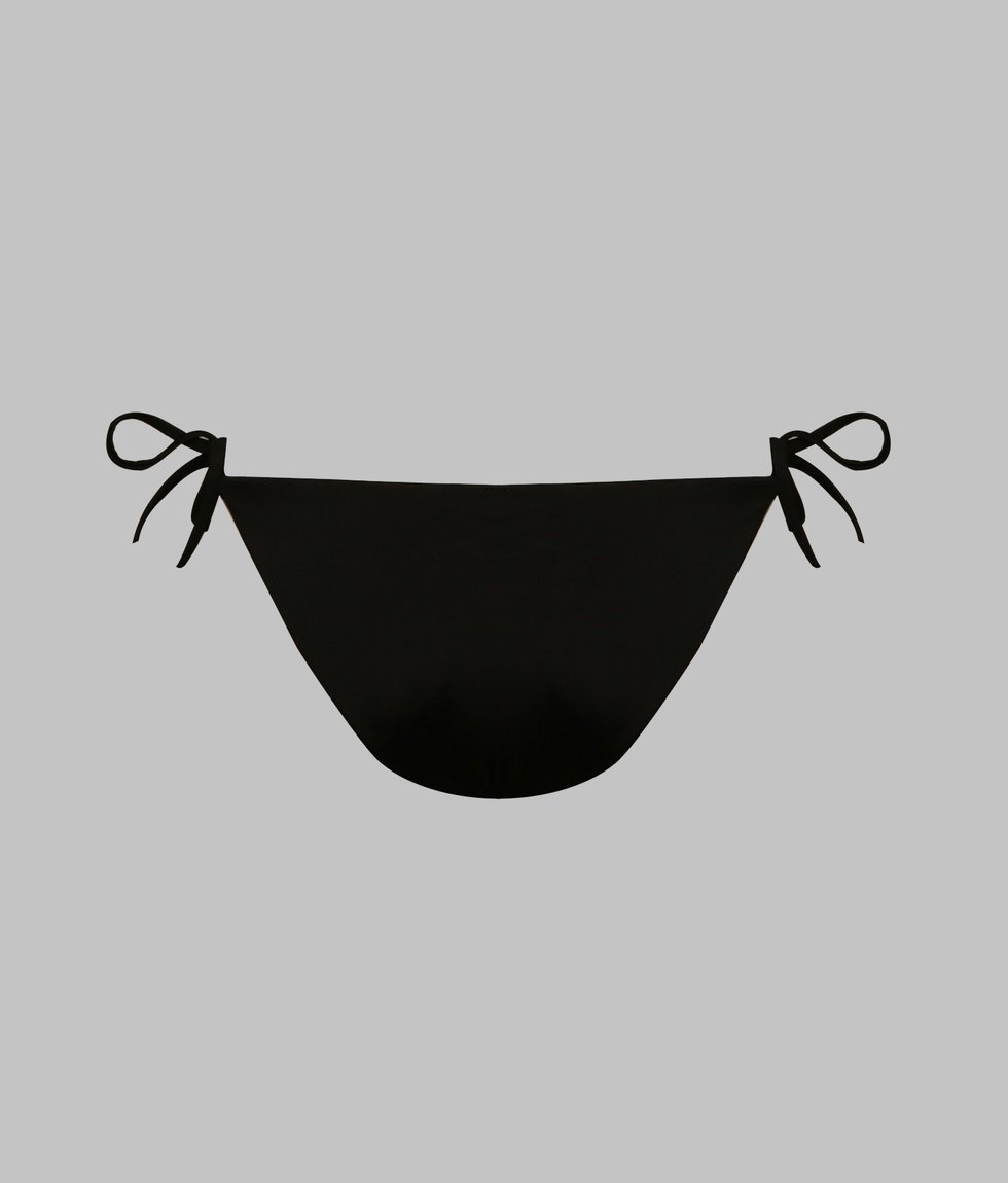 Tie-front bikini bottoms