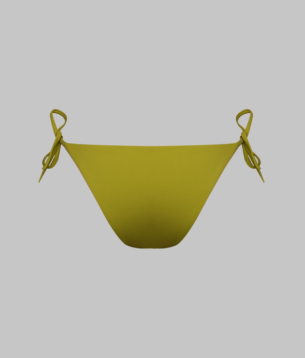 Tie-front bikini bottoms